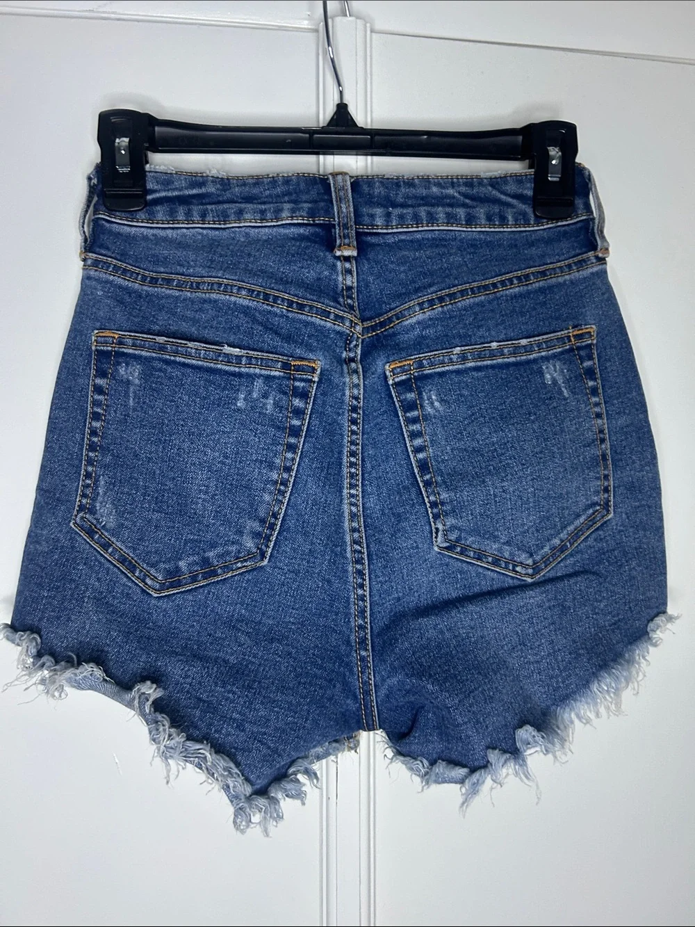 We the Free Crvy Denim Shorts - Distressed